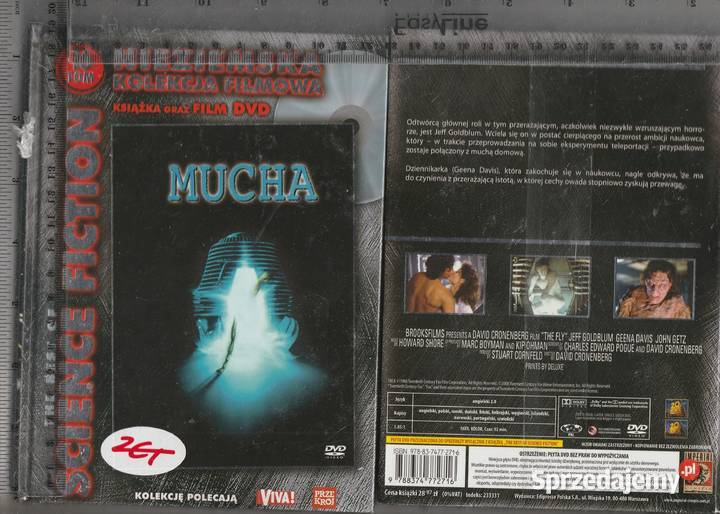 Mucha Jeff Goldblum Geena Davis DVD DVD sprzedam