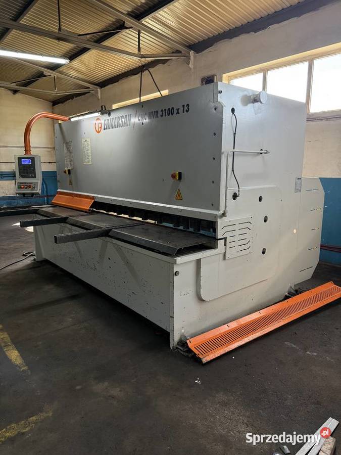 Gilotyna ERMAKSAN CNC 3100x13 Dąbrówka Tczewska