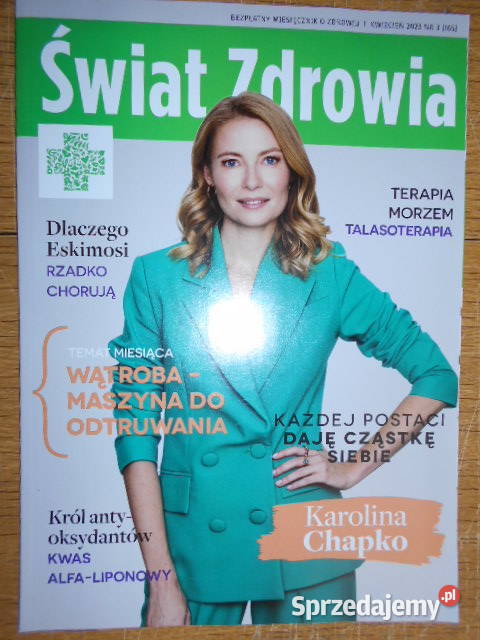 Świat Zdrowia 3 165 Karolina Chapko Książki i Podręczniki Parczew