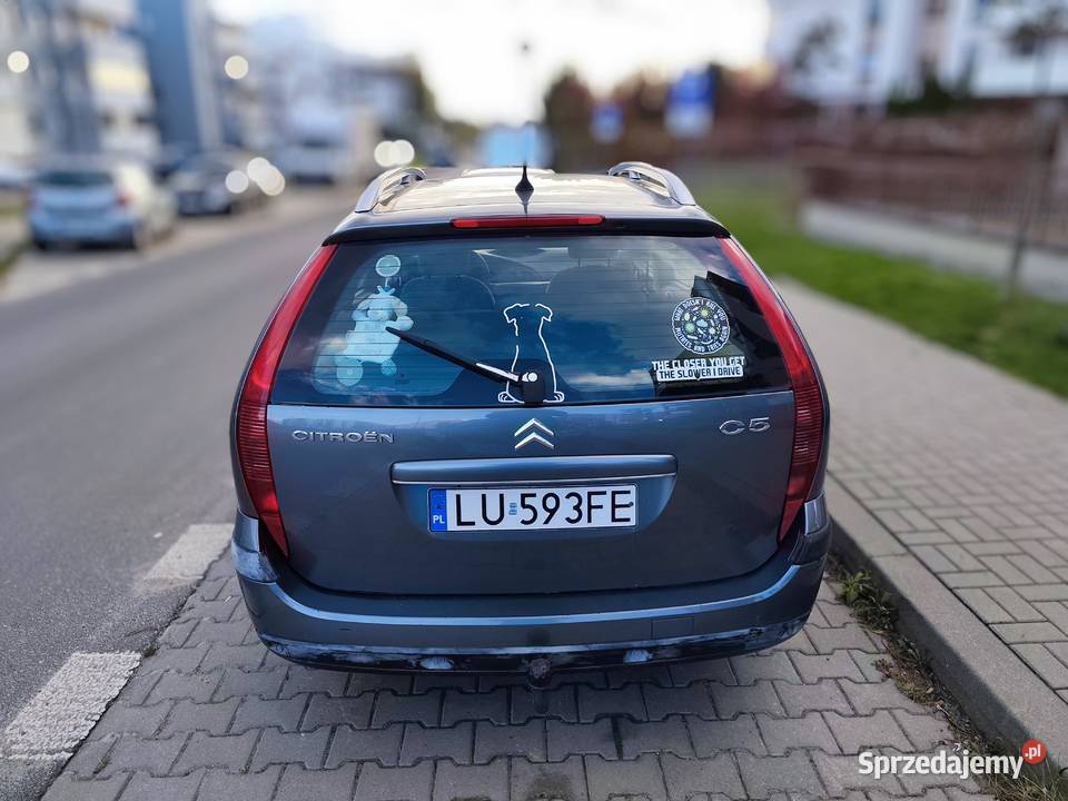 Citroen C5 II 20 benzyna lpg 247 przebiegu nieuszkodzony Lublin