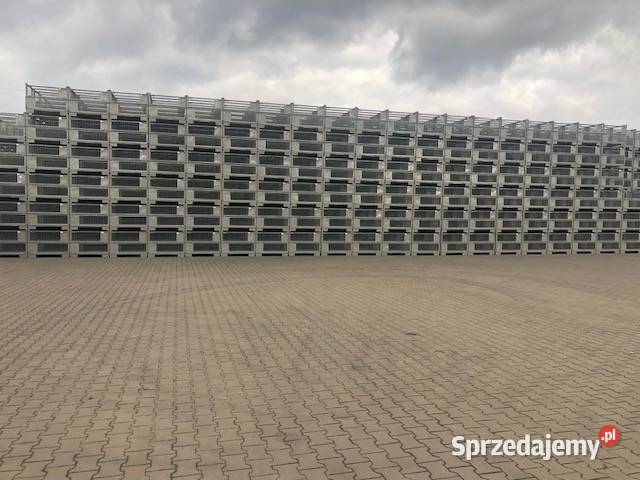 Wynajem dzierżawa UIC gitterbox paleta metalowa wielkopolskie