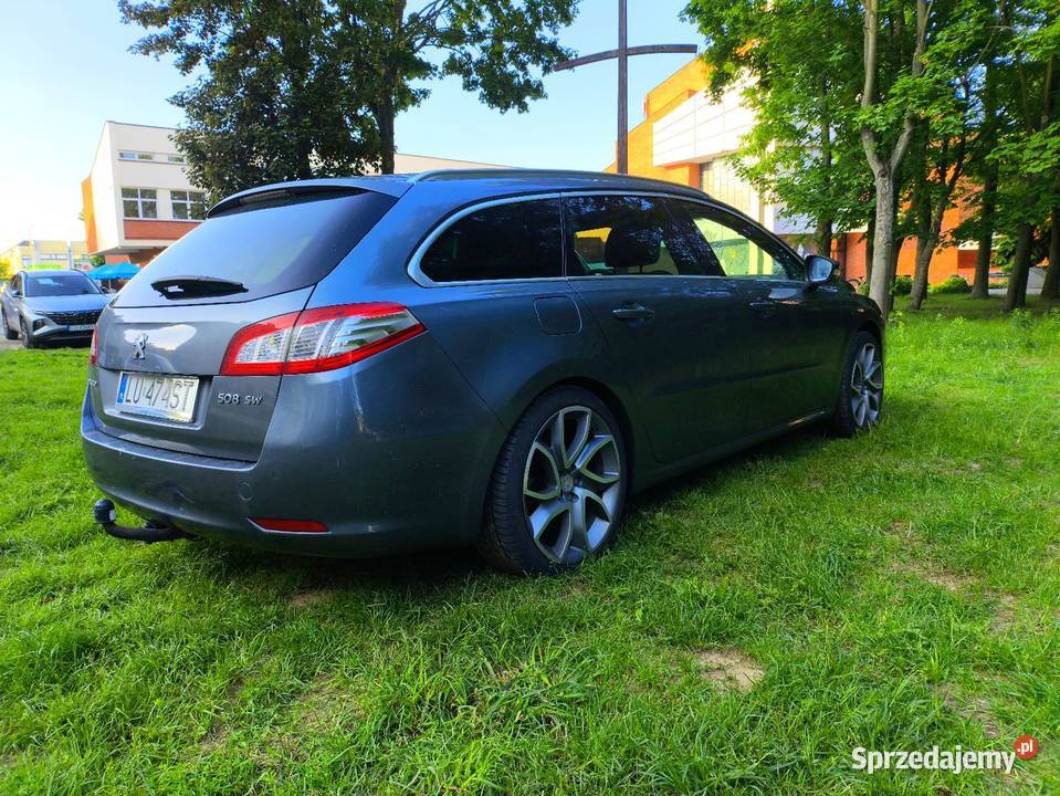 Peugeot 508 20 HDI 163 Uczciwy egzemplarz poduszka powietrzna lubelskie Lublin