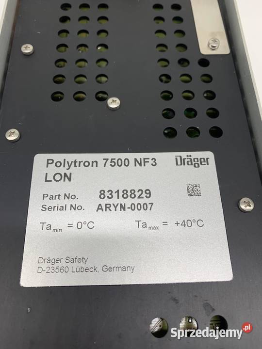 Drger Polytron 7500 Fixed Gas Detector Warszawa sprzedam