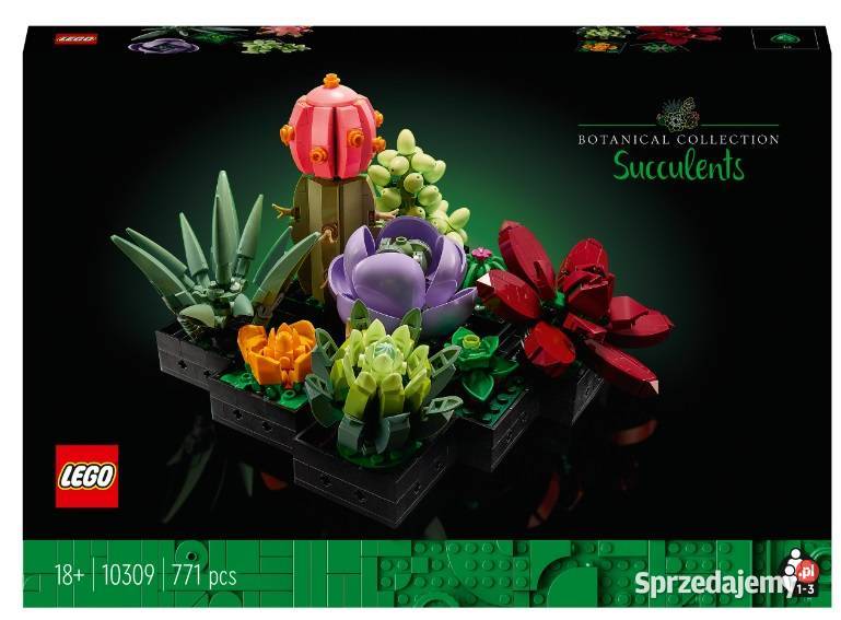 LEGO ICONS 10309 Sukulenty