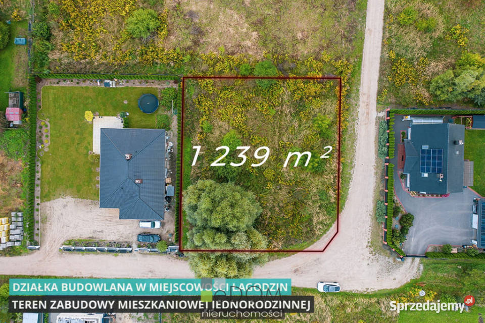 Działka Łagodzin 32.8m sprzedam