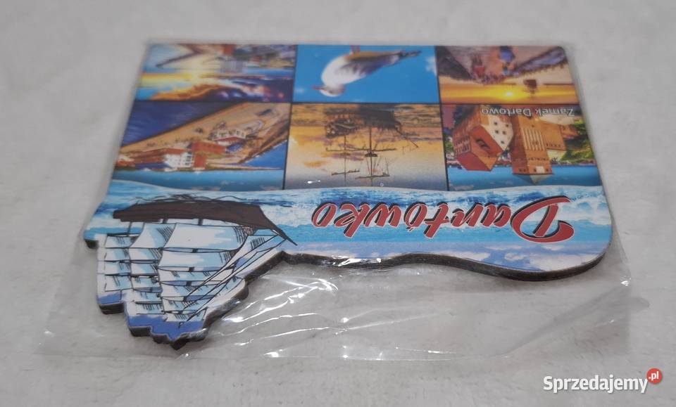 Magnes na lodówkę Darłówko 9x7 Kolekcje magnesy śląskie