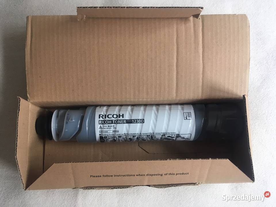 Toner Ricoh 1230D oryginał Made in France Nowy zachodniopomorskie Kołobrzeg