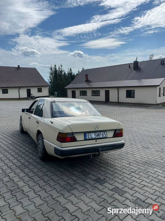 Mercedes W124 20 żółty do jazdy Krynica-Zdrój
