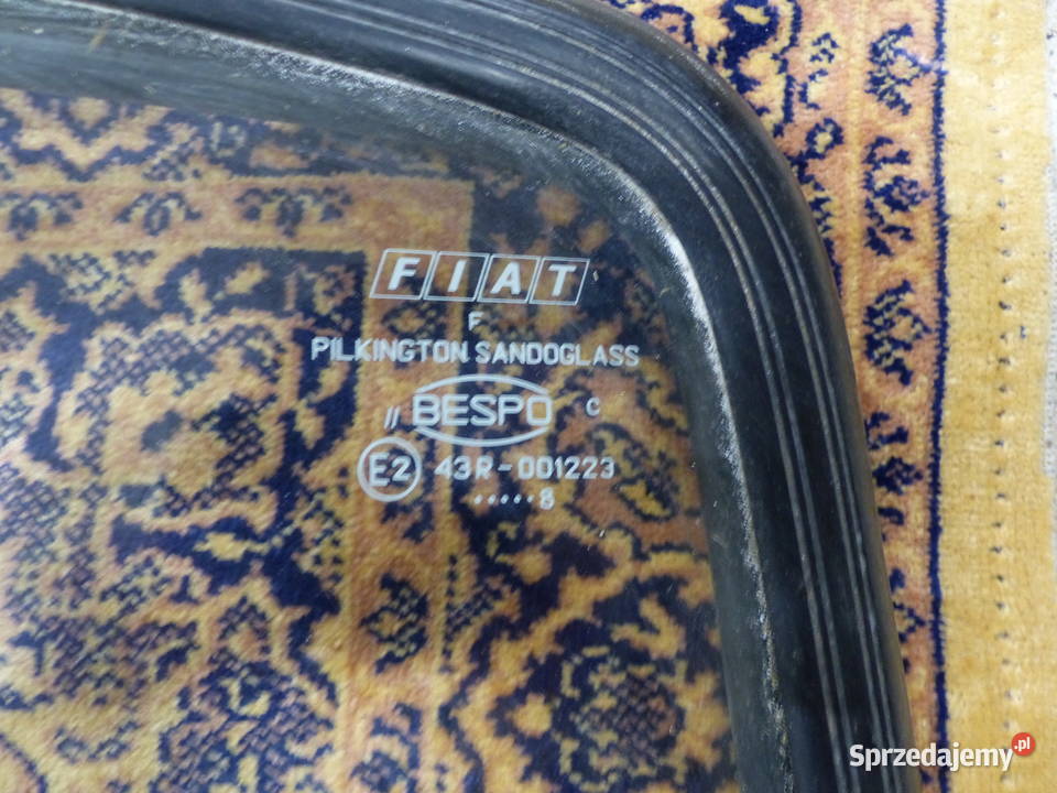 Szyby szyba silnik fiat 126p maluch elegant osobowe lubelskie Bychawa
