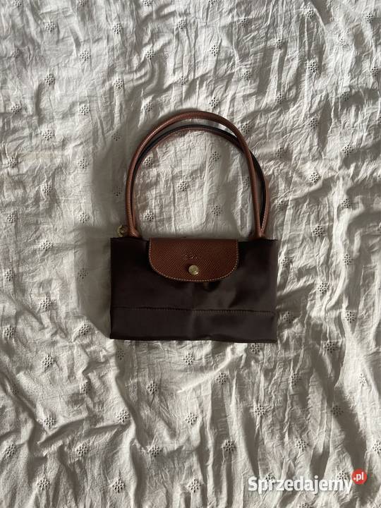 Torba longchamp brązowa L Warszawa