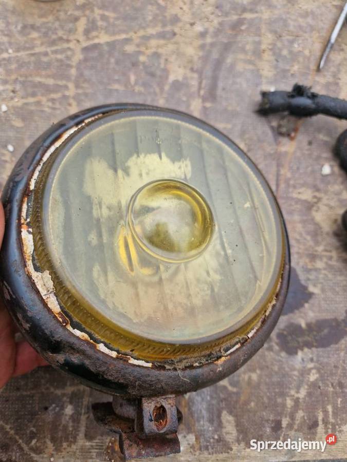 Motosprzęt reflektor żółty halogen szperacz Legnica