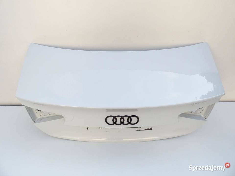 KLAPA TYŁ TYLNA BAGAŻNIKA LS9R AUDI A4 B8 S4