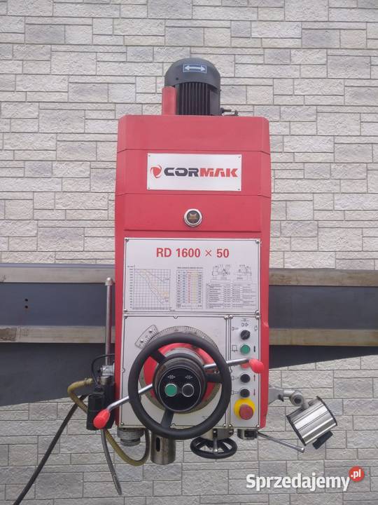 Wiertarka promieniowa Cormak Rd1600x50 stan Maków Podhalański