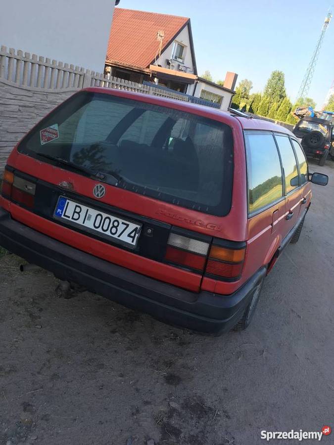 Passat b3 welurowa tapicerka lubelskie Bohukały