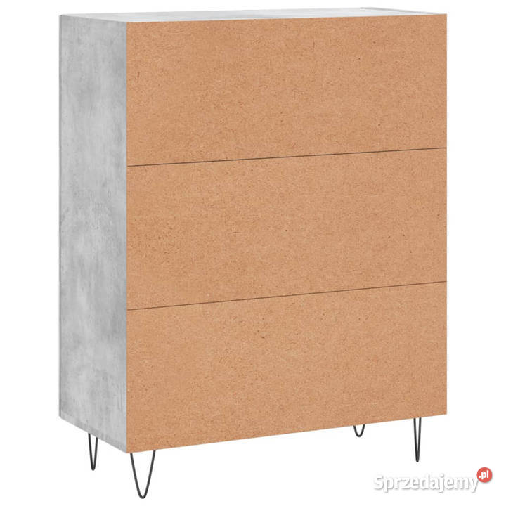Szafka szarość betonu 695x34x90 materiał Warszawa
