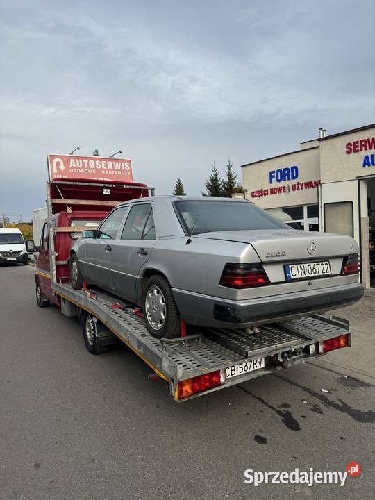Laweta pomoc drogowa Mercedes Benz sprinter Bydgoszcz