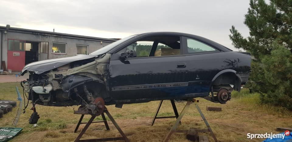 Opel Astra 2 II G Coupe Bertone Z18XE kolor Z07L śląskie