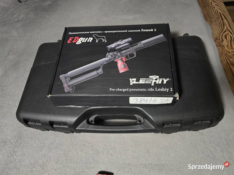 Wiatrówka PCP Edgun Leshiy 2 635mm Sporty strzeleckie i myślistwo
