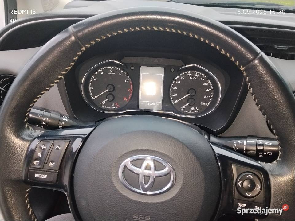Toyota Yaris 2017 FL Toruń Kamera Dotyk Asystent ABS