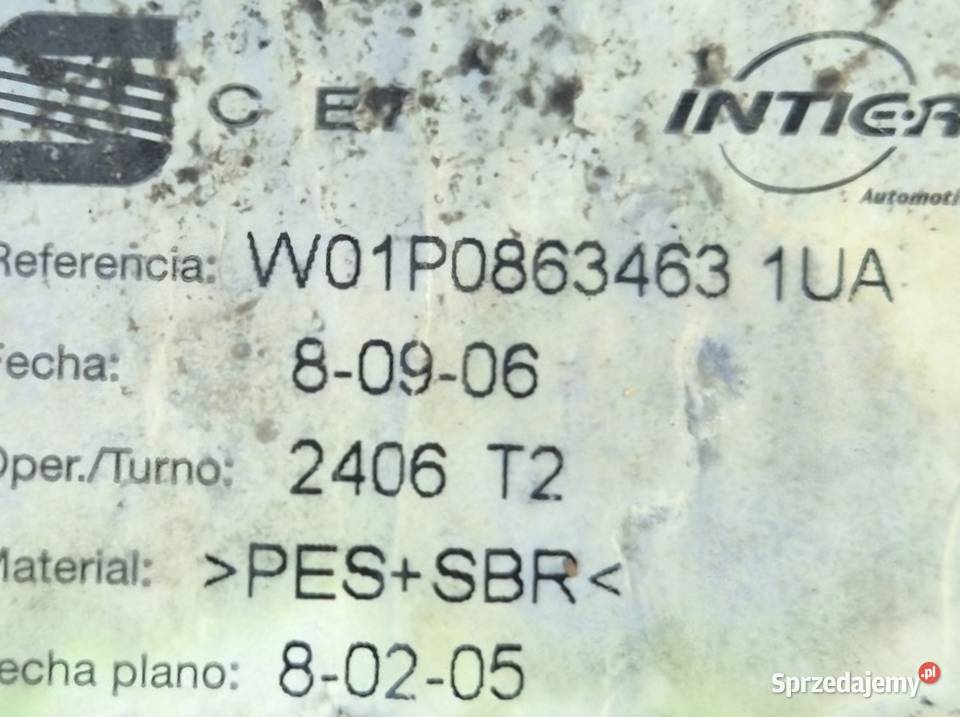 WYKŁADZINA DYWAN BAGAŻNIKA SEAT LEON II świętokrzyskie Działoszyce