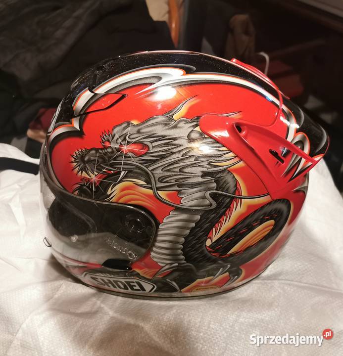 Kask motocyklowy TC1 Dragon Red Kiyonari mazowieckie Żyrardów