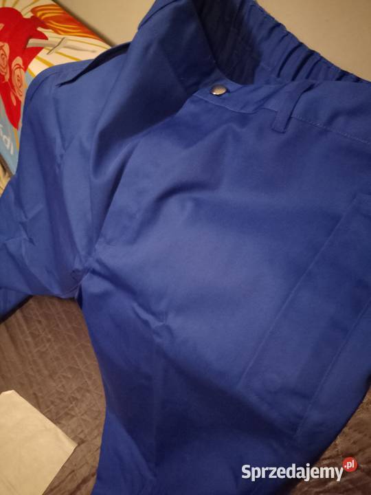 Kurtka i spodnie robocze dolnośląskie Zielonka