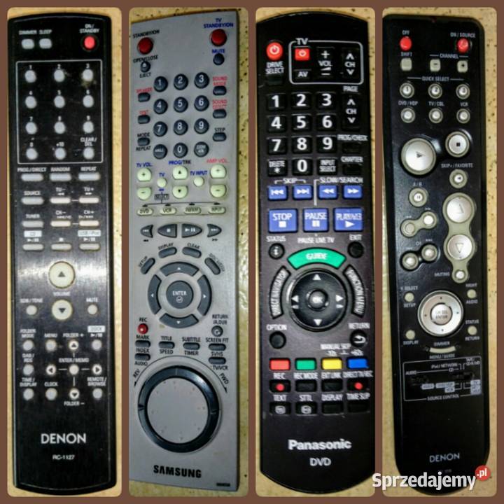 Pilot do TV DVD VIDEO kilkadziesiąt pilotów Piloty Warszawa