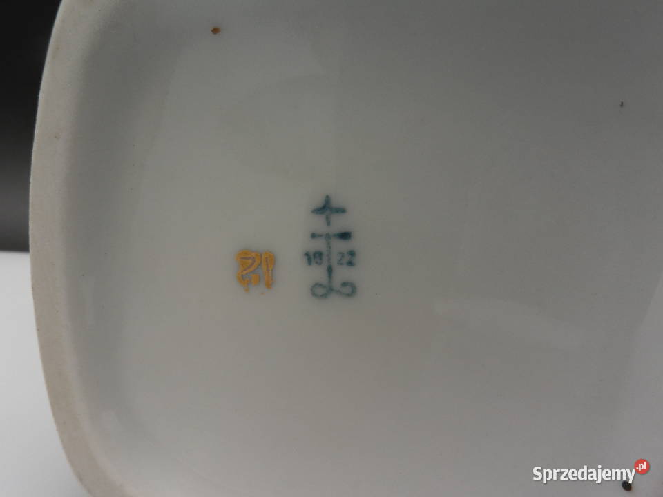 Wazon z porcelany Lichte GDR Porcelana i szkło Raszków