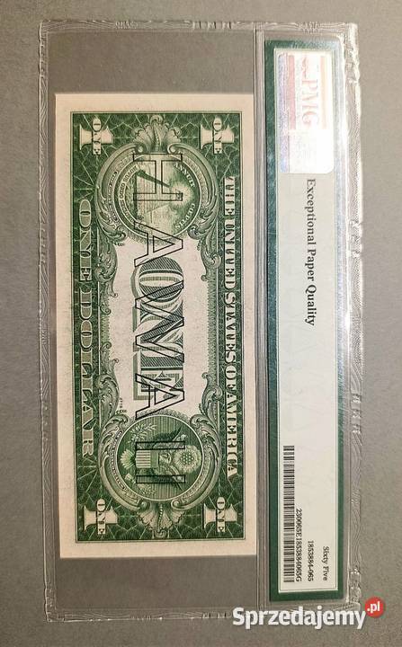 USA 1 Dolar 1935 r HAWAII PMG 65 EPQ WYSOKA NOTA Węgorzewo sprzedam