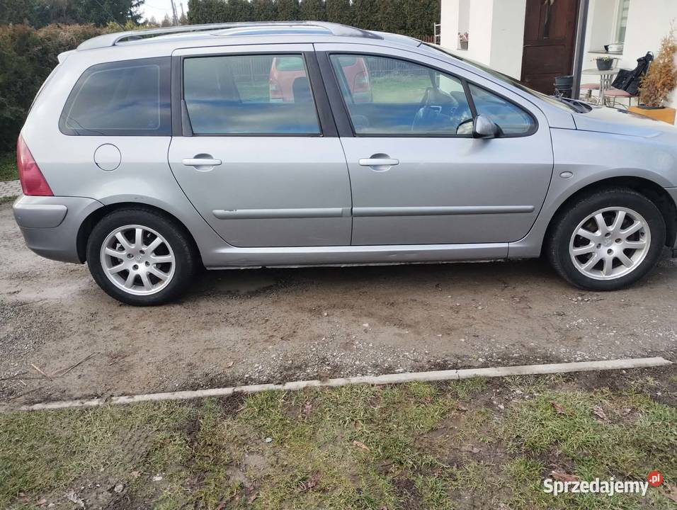 Peugeot 307 kombi automat 20 bezyna gaz 7 osob Nisko