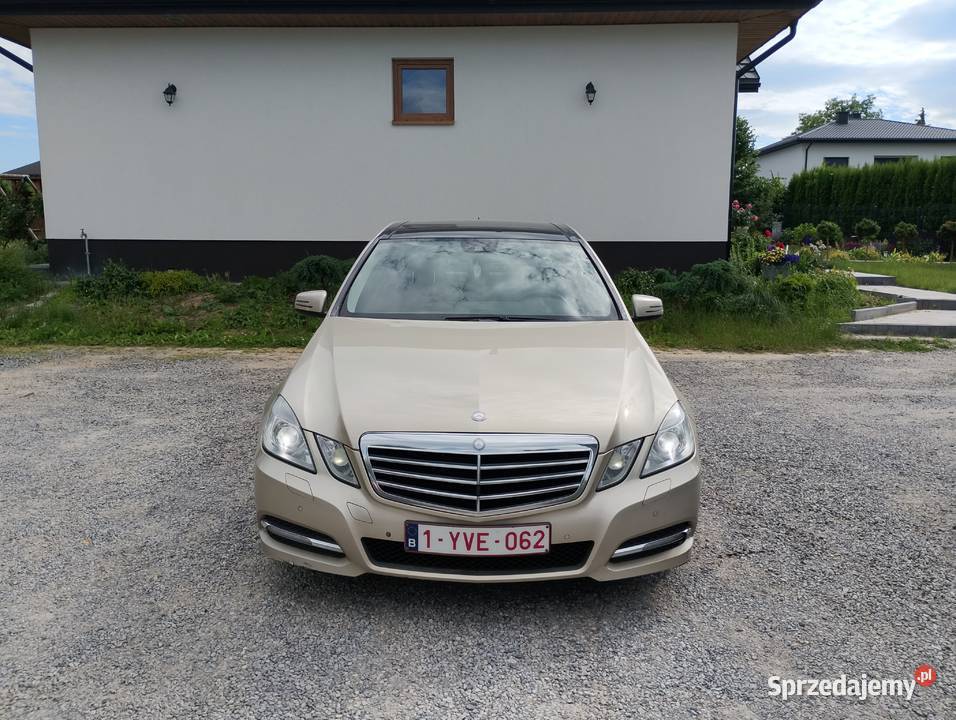 MercedesBenz Klasa E W212 21 Mercedes 22 diesel Klasa E lubelskie Zamość sprzedam
