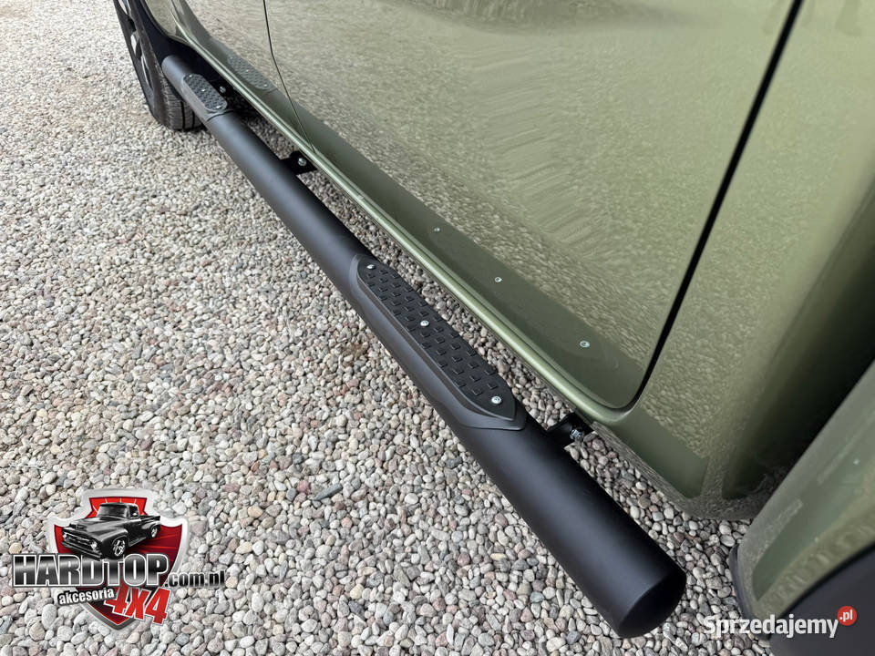 Progi orurowanie Boczne CZARNE 70mm VW Amarok warmińsko-mazurskie Pasłęk