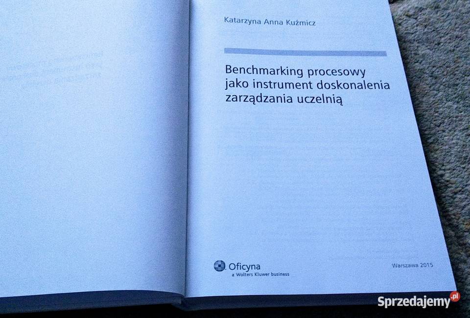 Benchmarking procesowy jako instrument sprzedam