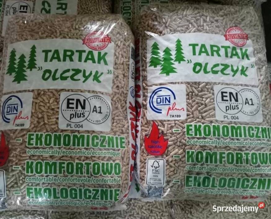 Pellet Olczyk Certyfikat ENplus A1 Opoczno