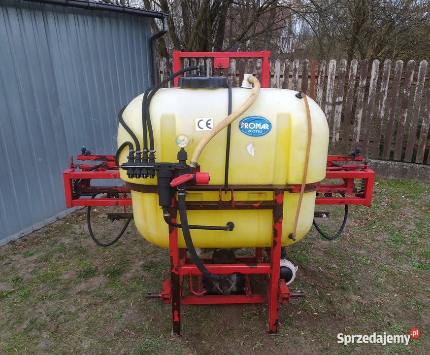 Opryskiwacz 400l na niskiej ramie nowy typ żółta sprzedam