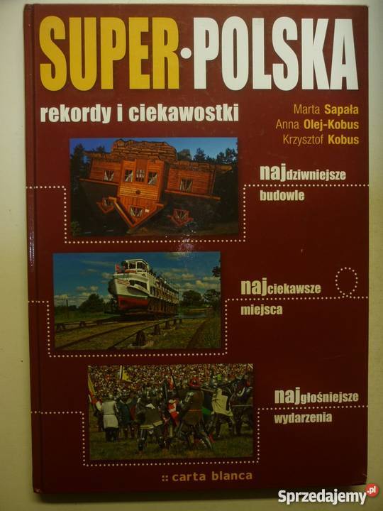 Super Polska Rekordy i Ciekawostki Książki i Podręczniki Ustka
