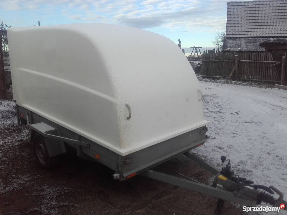 Przyczepka z zabudową solidna Bobolice