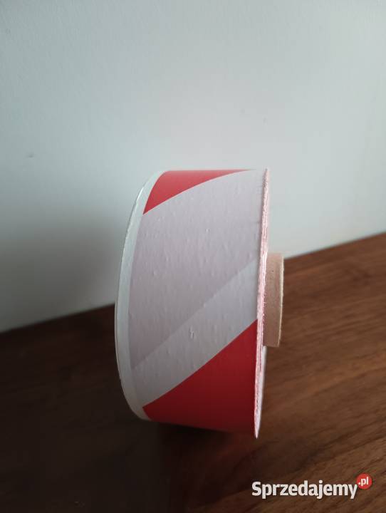 Taśma ostrzegawcza bialo czerwona wygrodzeniowa Wrocław