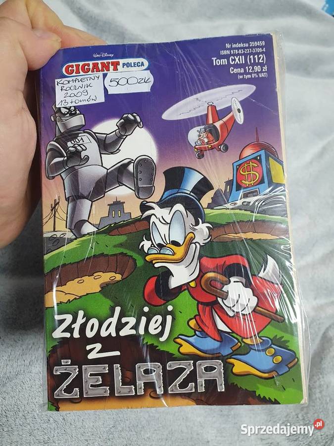 Komiks Gigant zestaw 13 tomów 2009 Gdynia