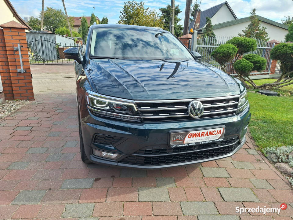 Volkswagen Tiguan 4X4 Klimatronik Ledy Xsenon ESP zachodniopomorskie Załom