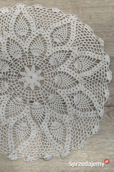 Serweta szydełko 35x35 łódzkie Łódź sprzedam