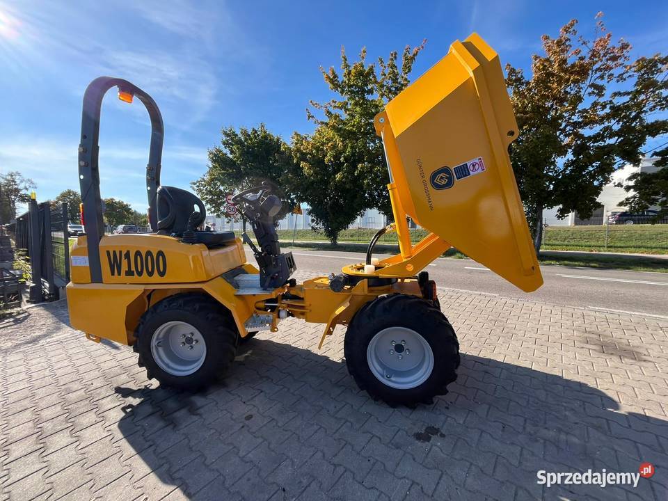 Wozidło budowlane Gunter Grossmann W1000 nowe nie Motoryzacja