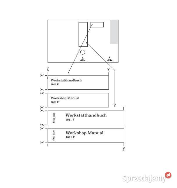 Deutz SILNIK 1011F instrukcja napraw i Kielce sprzedam