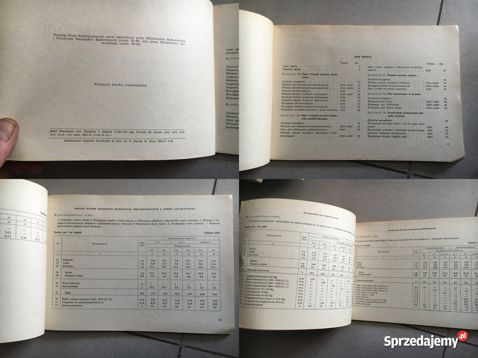 Katalog Norm Kosztorysowych 206 i 210 PRL wielkopolskie Leszno