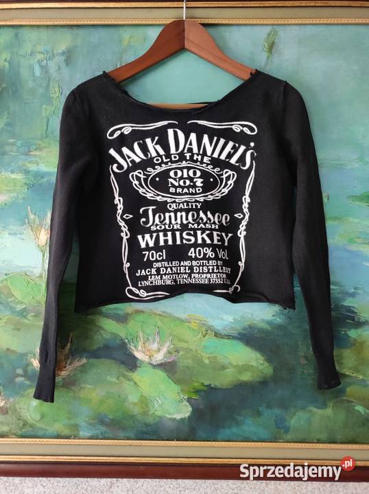 surowo cięta koszulka jack daniels bluzka Kielce
