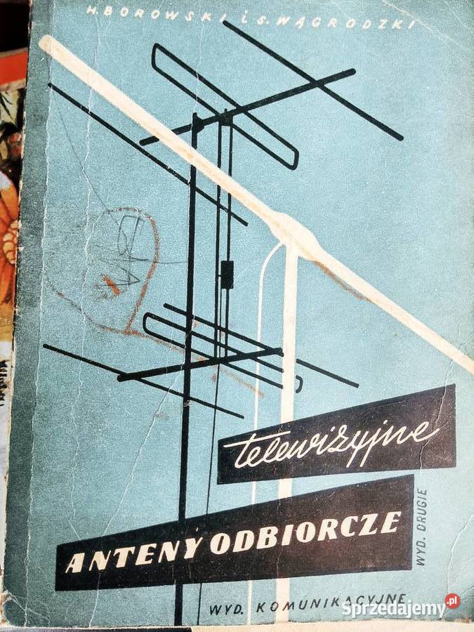 Telewizyjne anteny odbiorcze książki unikaty mazowieckie Warszawa sprzedam