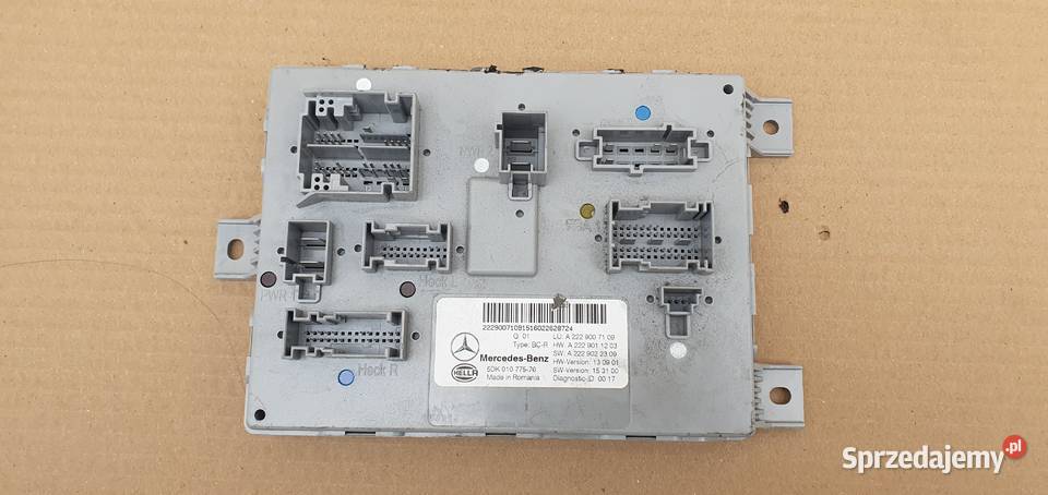 CKLASA W205 MODUŁ KOMFORTU A2229007103 Trzciel sprzedam