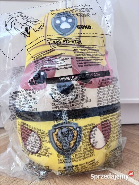 GUND paw partol Rubble 8 Squish psi patrol 30 lubuskie Żary