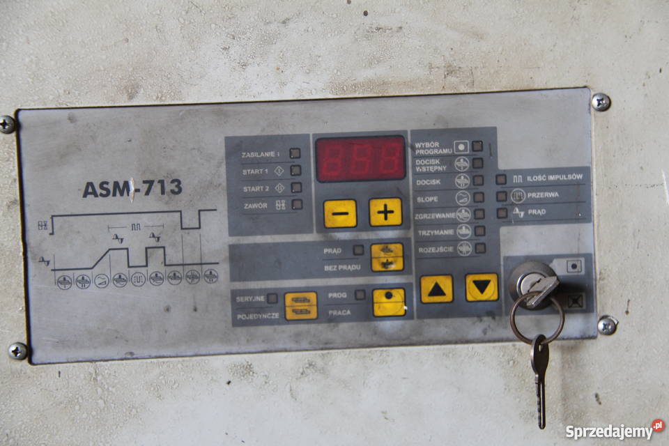 Zgrzewarka do metalu ASPA ZPm40 wielkopolskie Grzebienisko