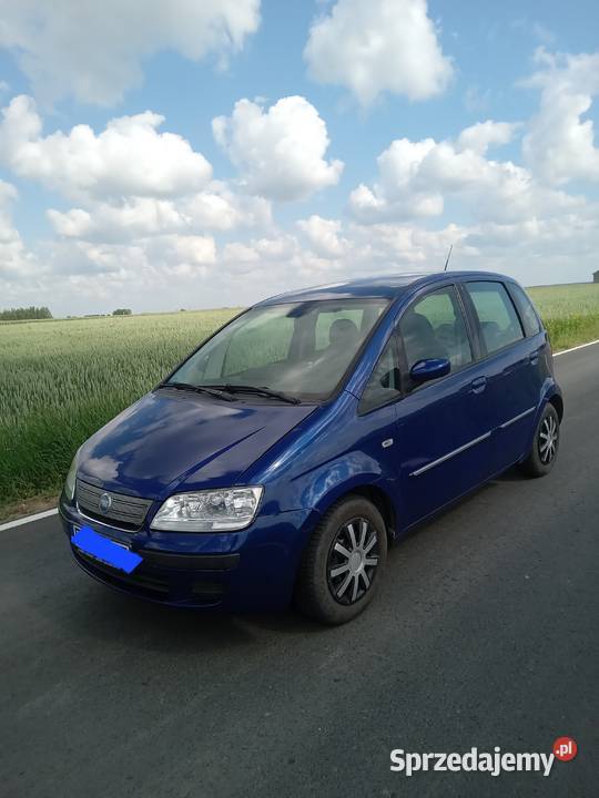 Fiat Idea lpg manualna łódzkie Wieluń
